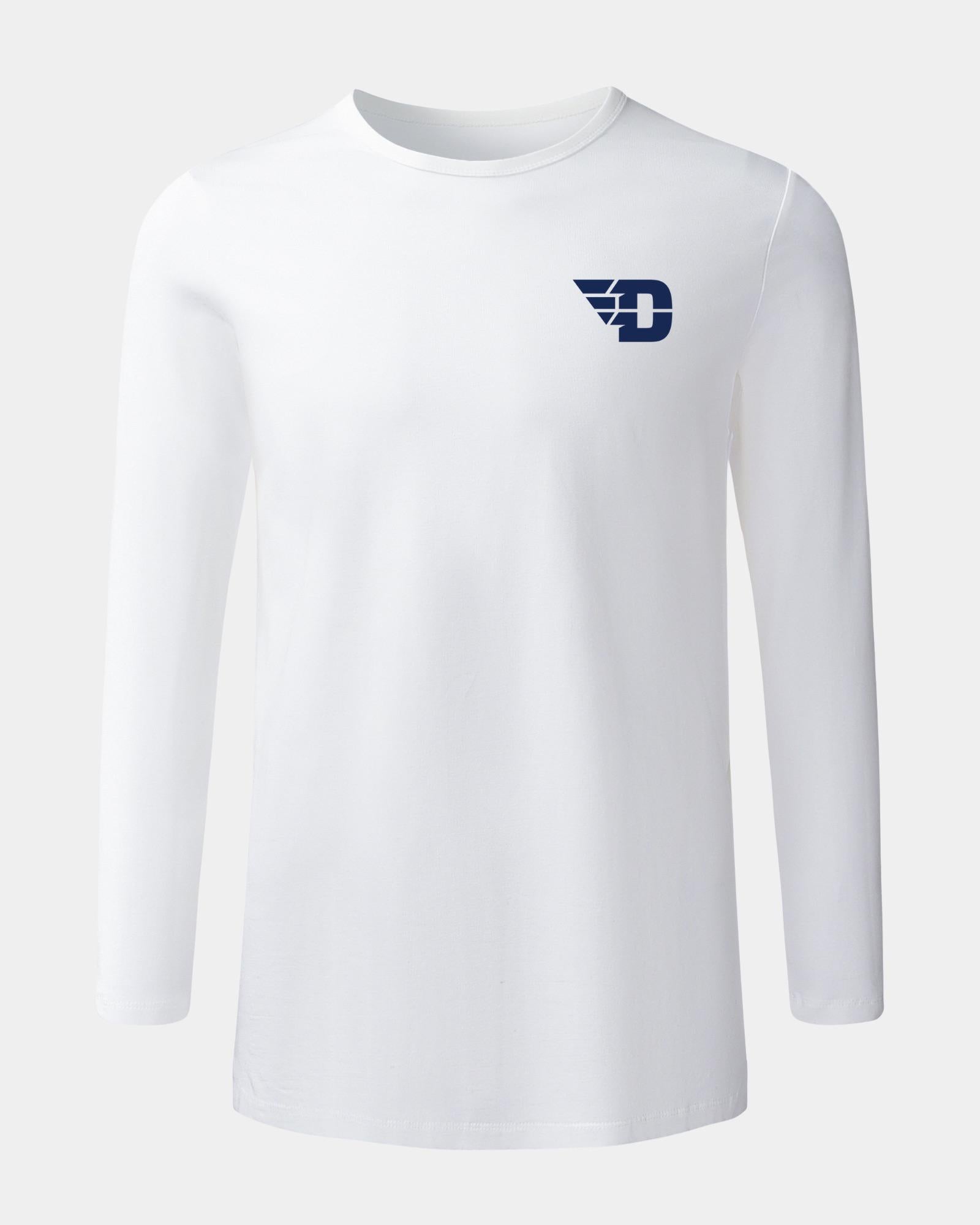 Dayton Slam Dunk Spectacle 2.0 Pure White Long Sleeve