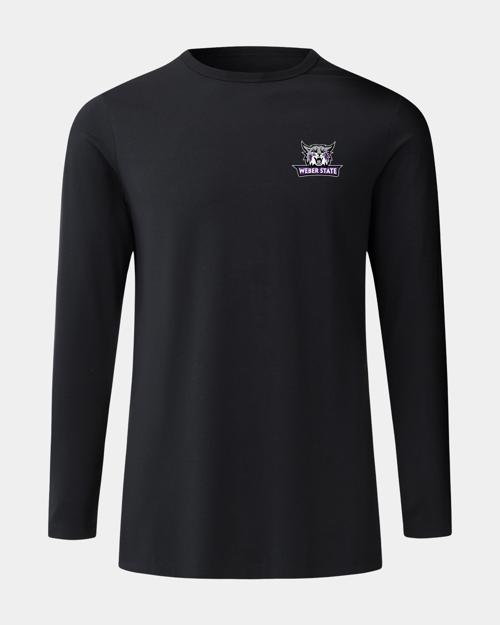 Weber State University Slam Dunk Spectacle 2.0 Black Long Sleeve