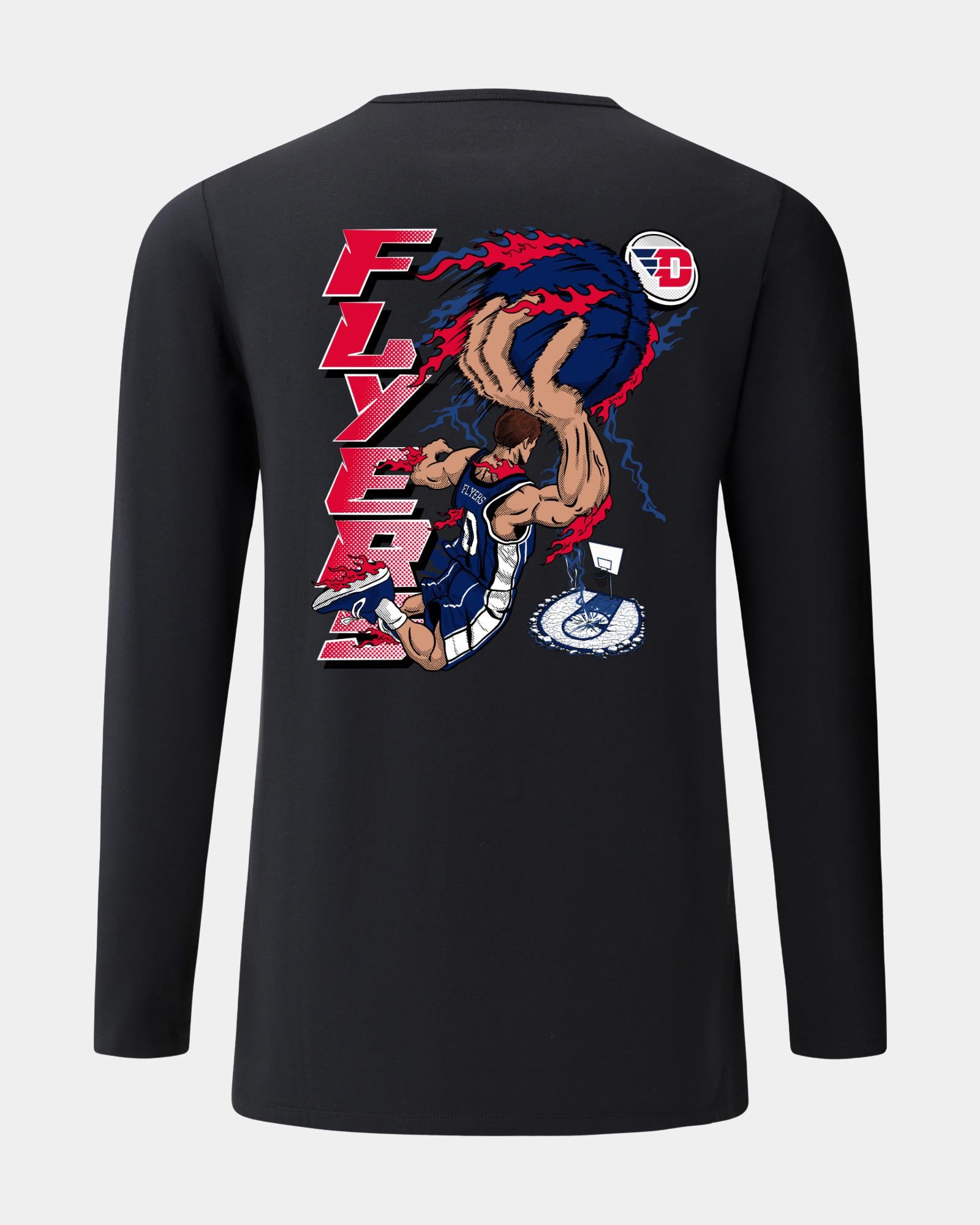 Dayton Slam Dunk Spectacle 2.0 Black Long Sleeve