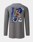 Memphis Slam Dunk Spectacle 2.0 Charcoal Long Sleeve
