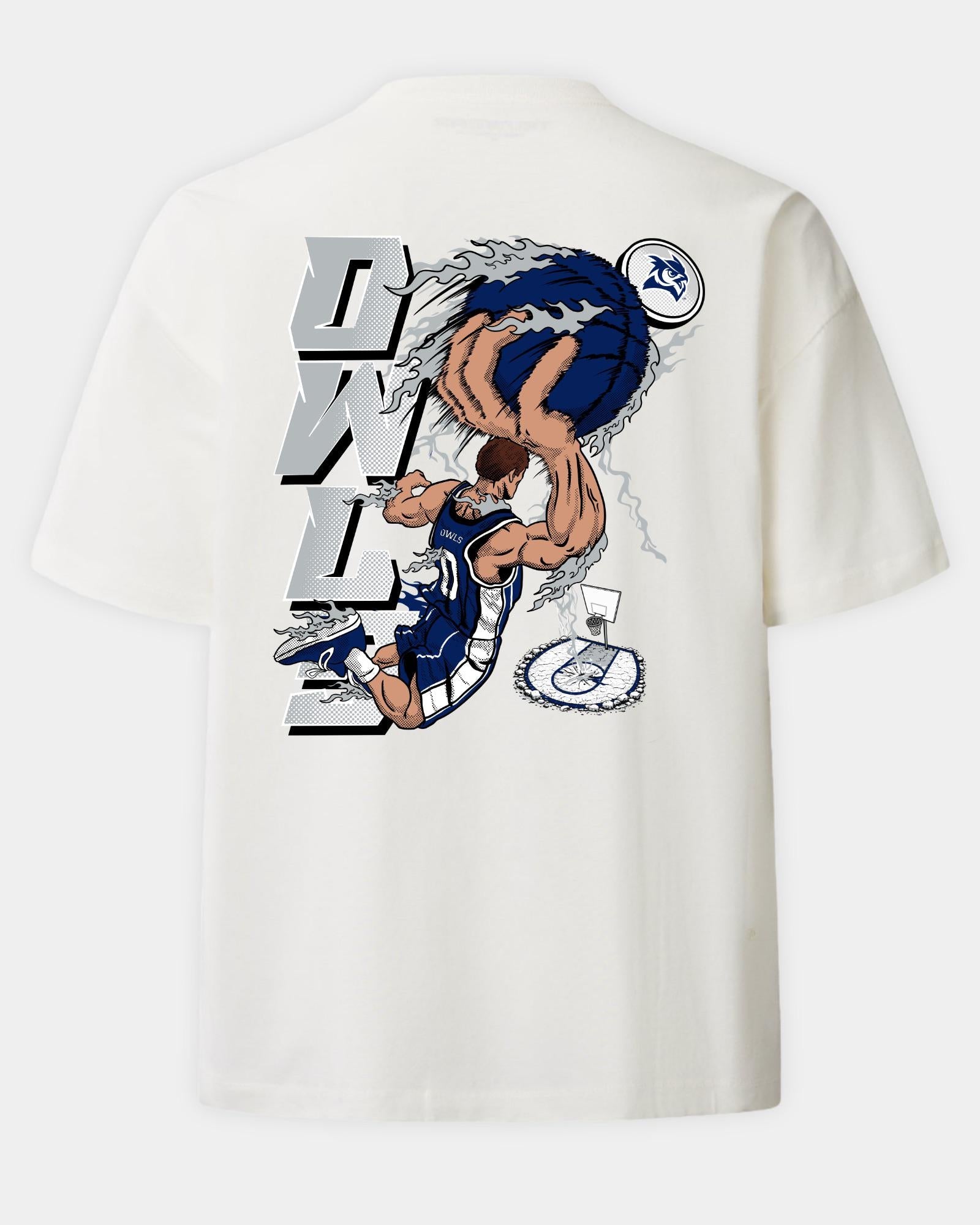 Rice Slam Dunk Faze Heavyweight Tee Off White