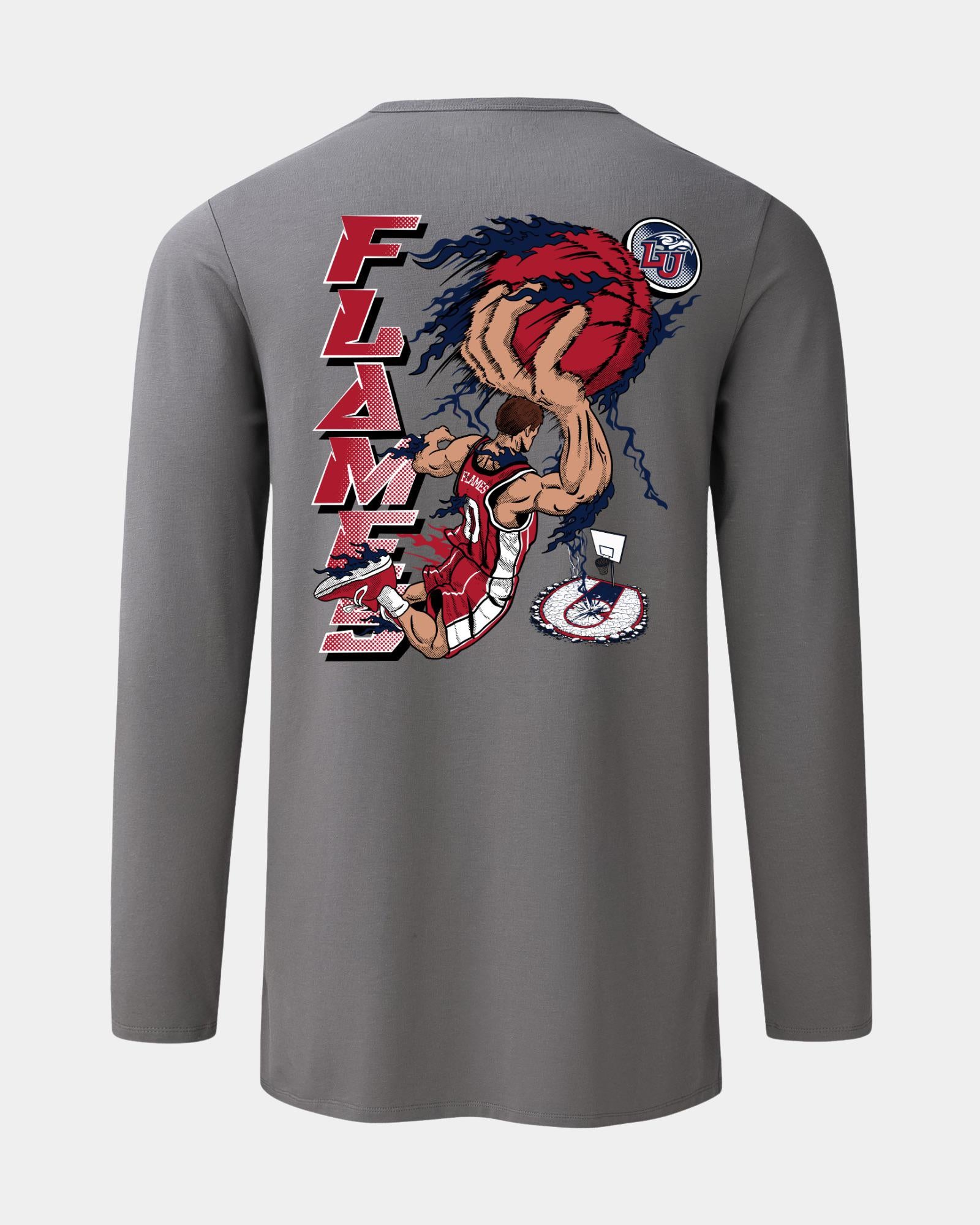 Liberty Slam Dunk Spectacle 2.0 Charcoal Long Sleeve