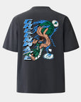 Tulane Slam Dunk Faze Heavyweight Tee Charcoal