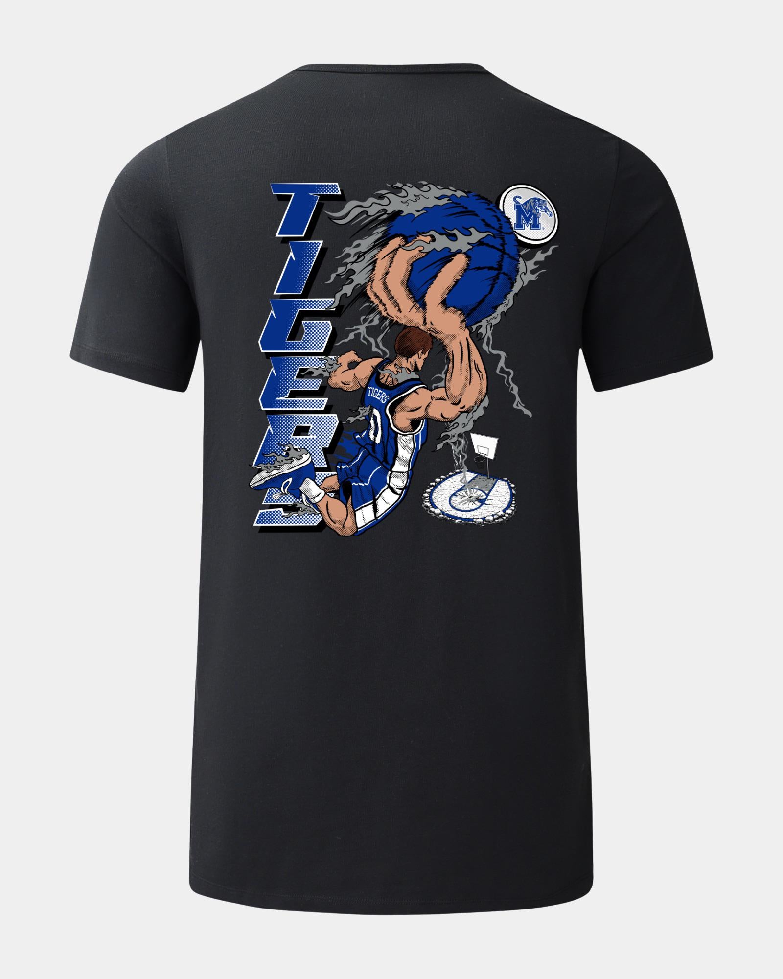 Memphis Slam Dunk Spectacle 2.0 Black T-Shirt