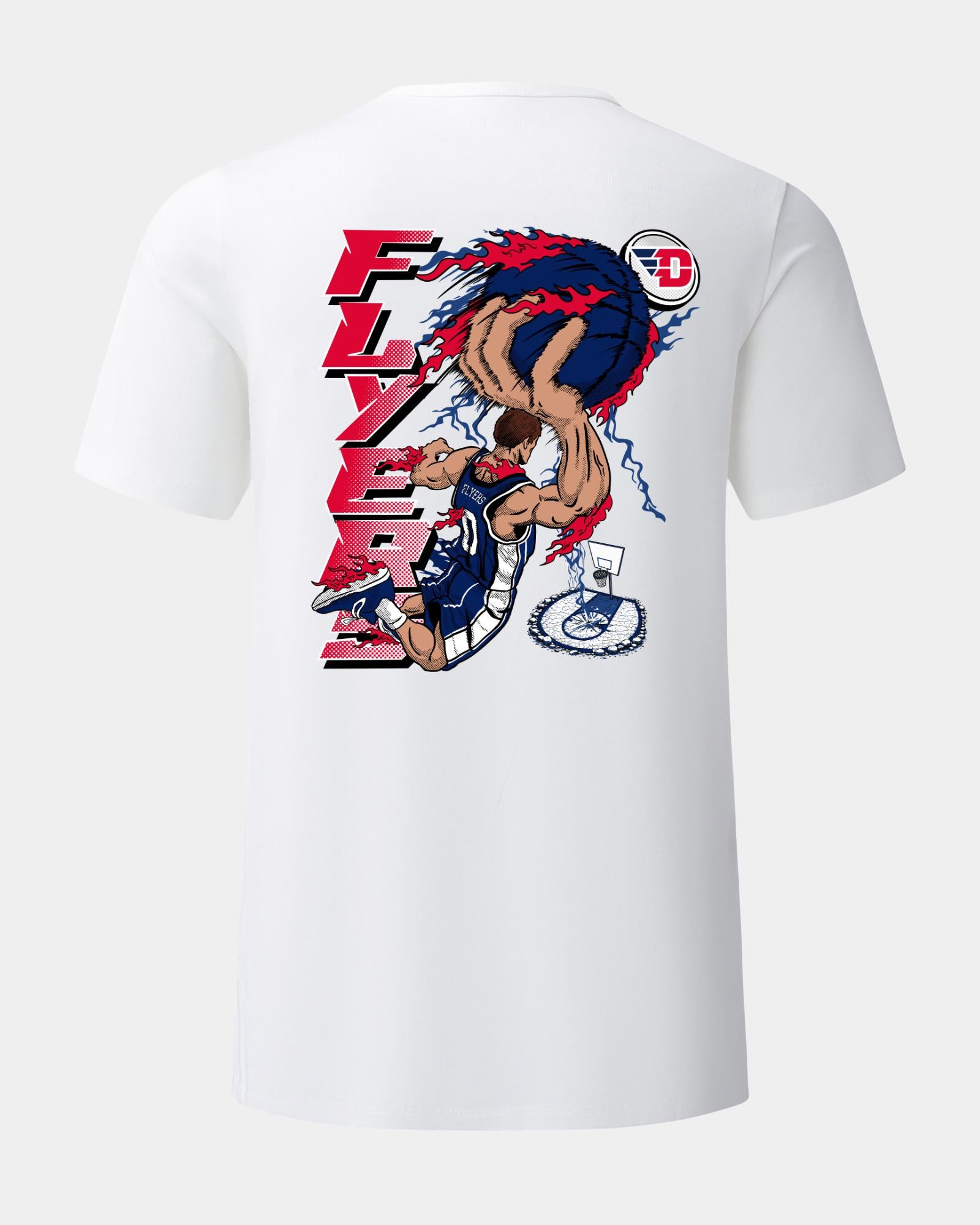 Dayton Slam Dunk Spectacle 2.0 White T-Shirt