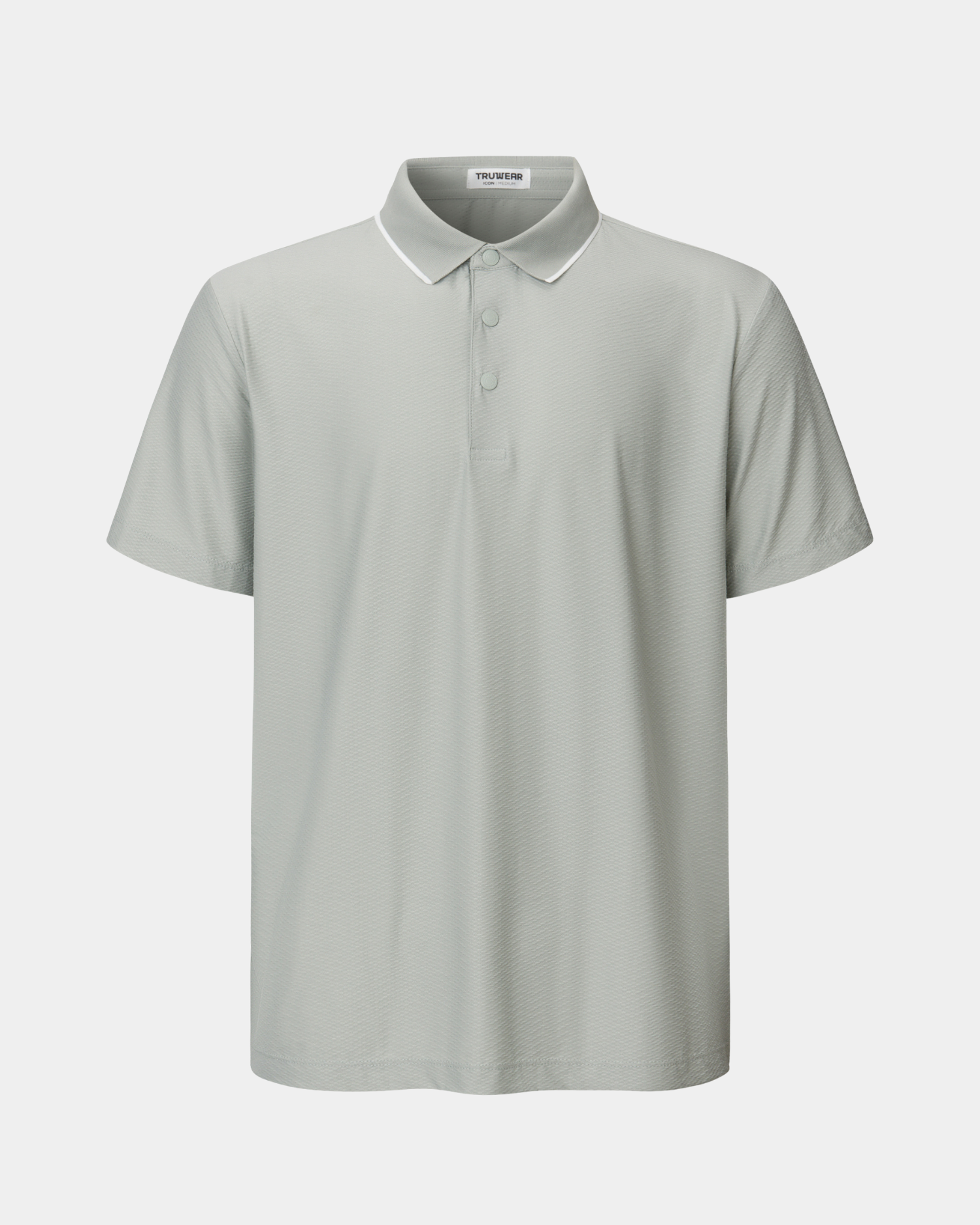 Icon Polo Slate Green Front