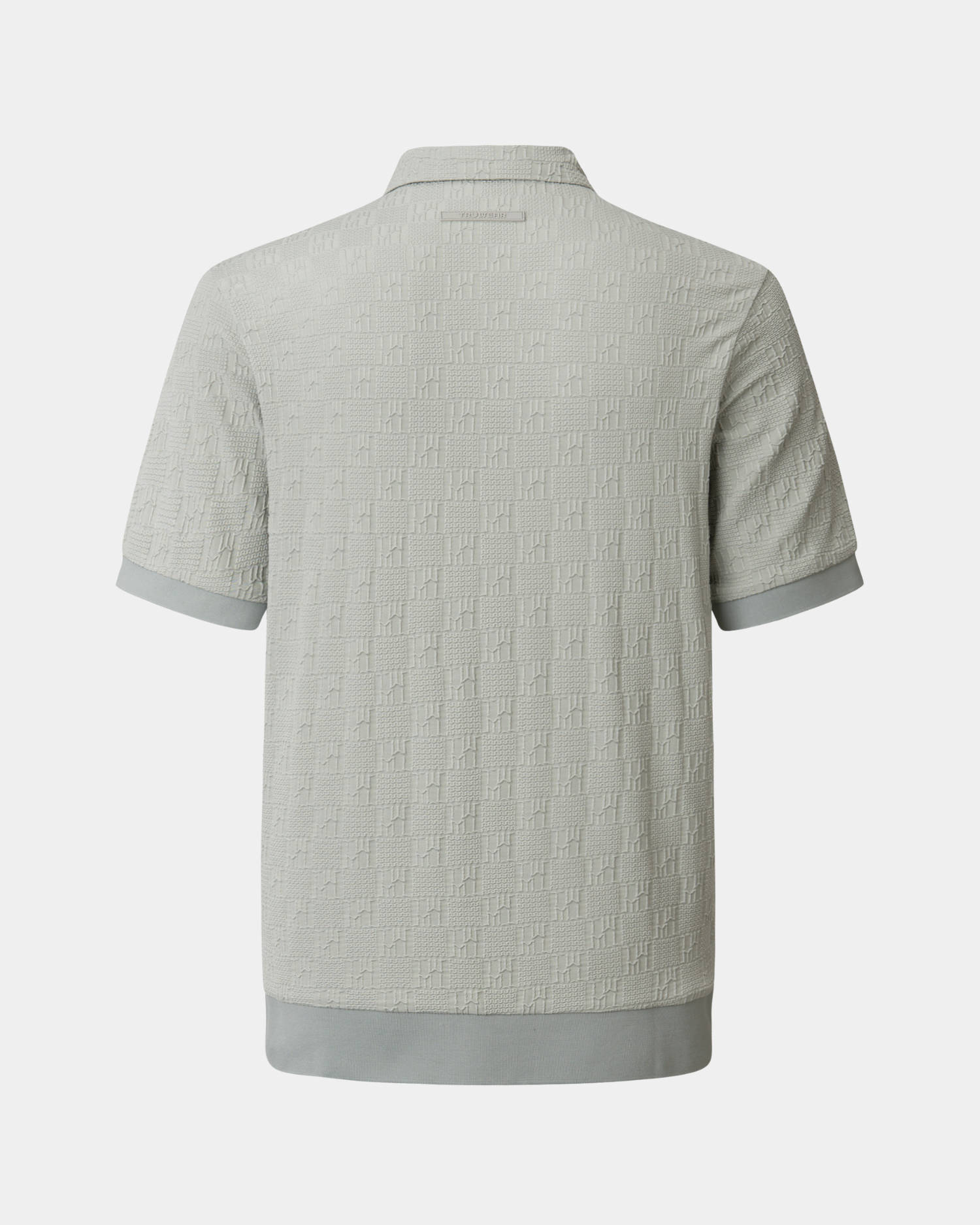TRUWEAR Titan Zip Polo – Slate Green | Stretch Performance Golf Polo TRUWEAR Titan Zip Polo – Slate Green | Stretch Performance Golf Polo