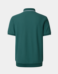 Vanguard Zip Polo Fairway Green