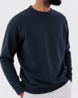 Meridian True Navy Crewneck - Navy