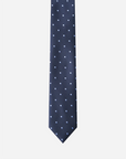 Immortal Navy Polka Dot Tie - Navy