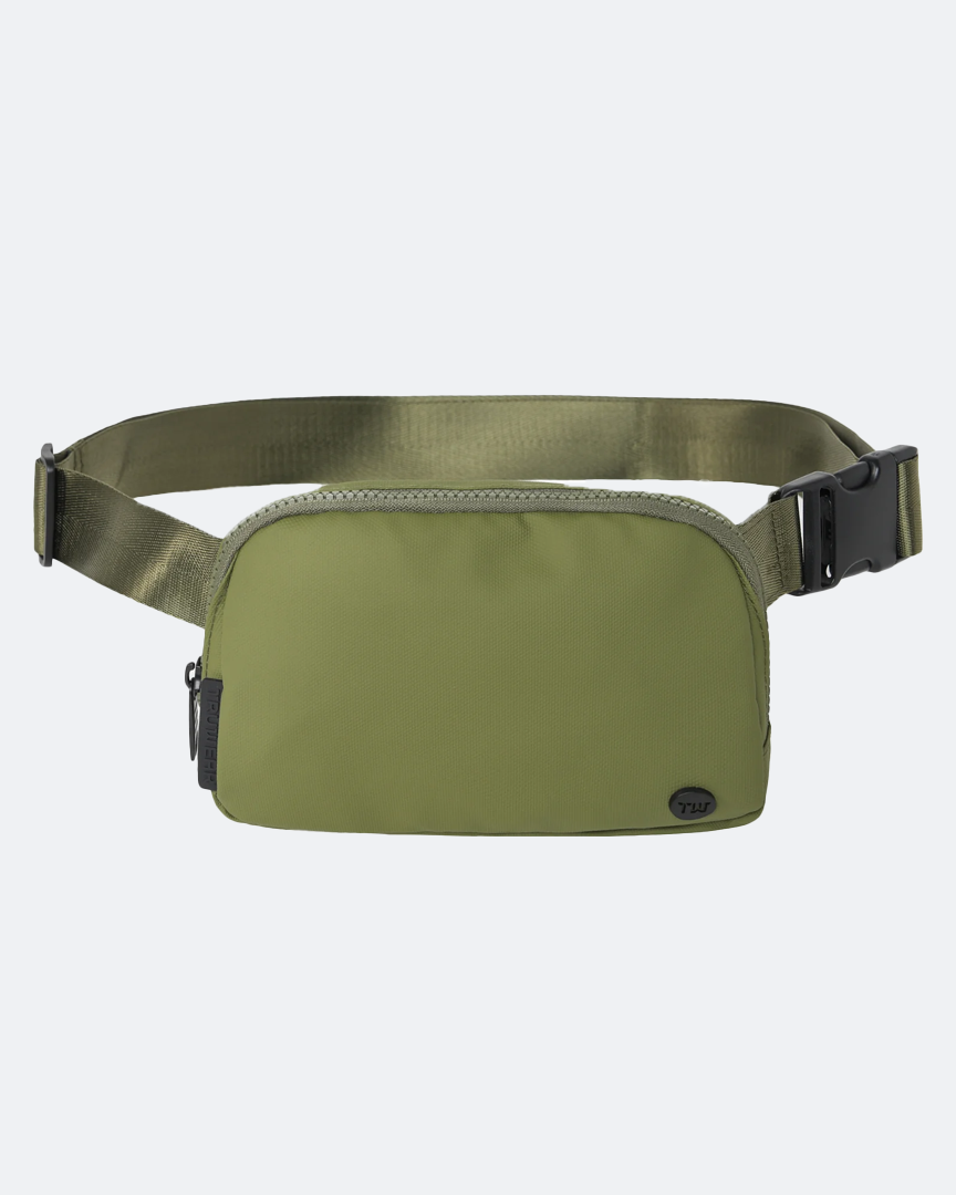 Static Olive Green Crossbody