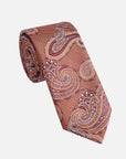 Immortal Paisley Tie Terracotta