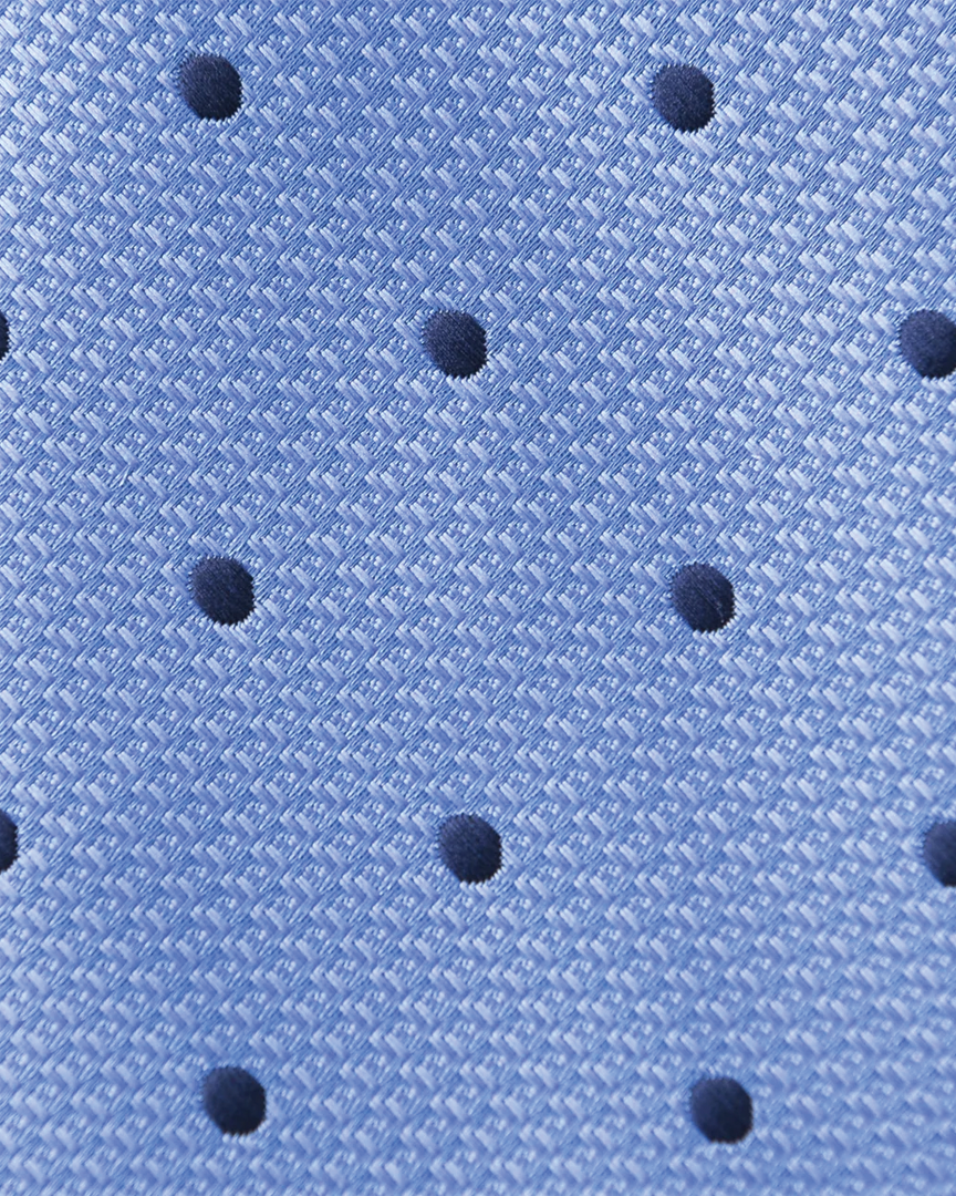Immortal Powder Blue Polka-dot Tie - Blue