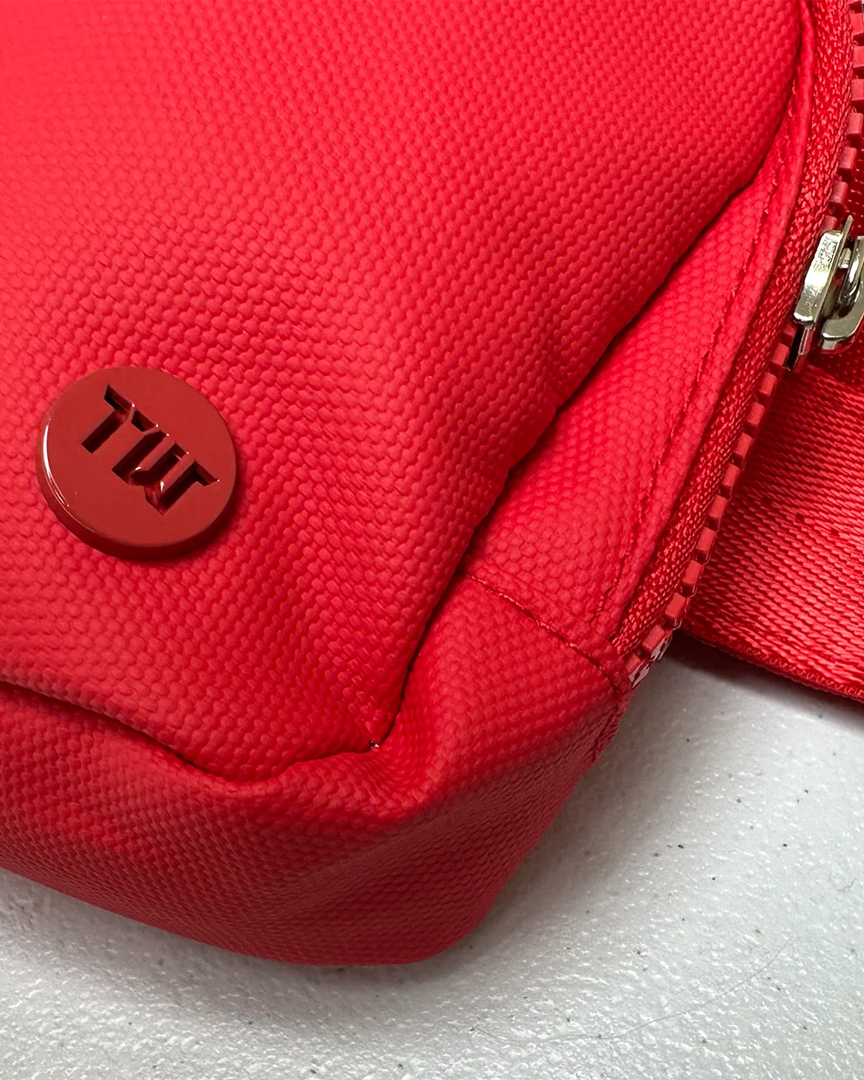 Static Red Crossbody - Red