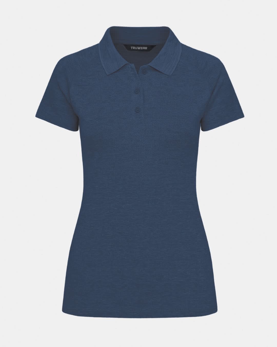 Women's Rise Polo Navy - Navy