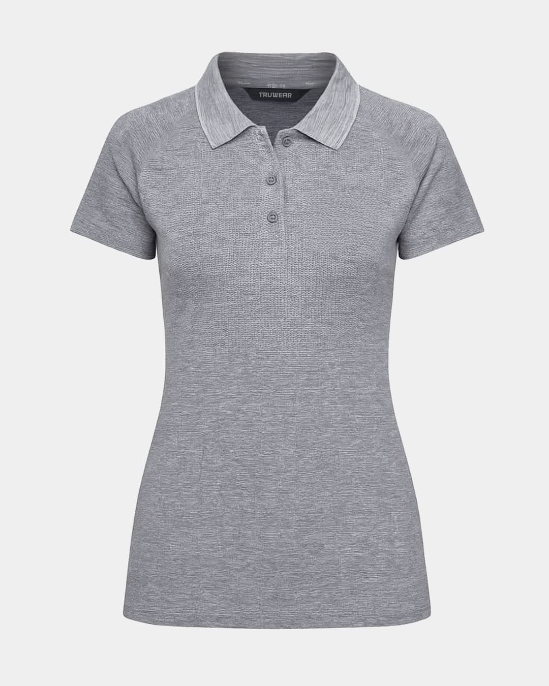 Women's Rise Polo Grey - Grey