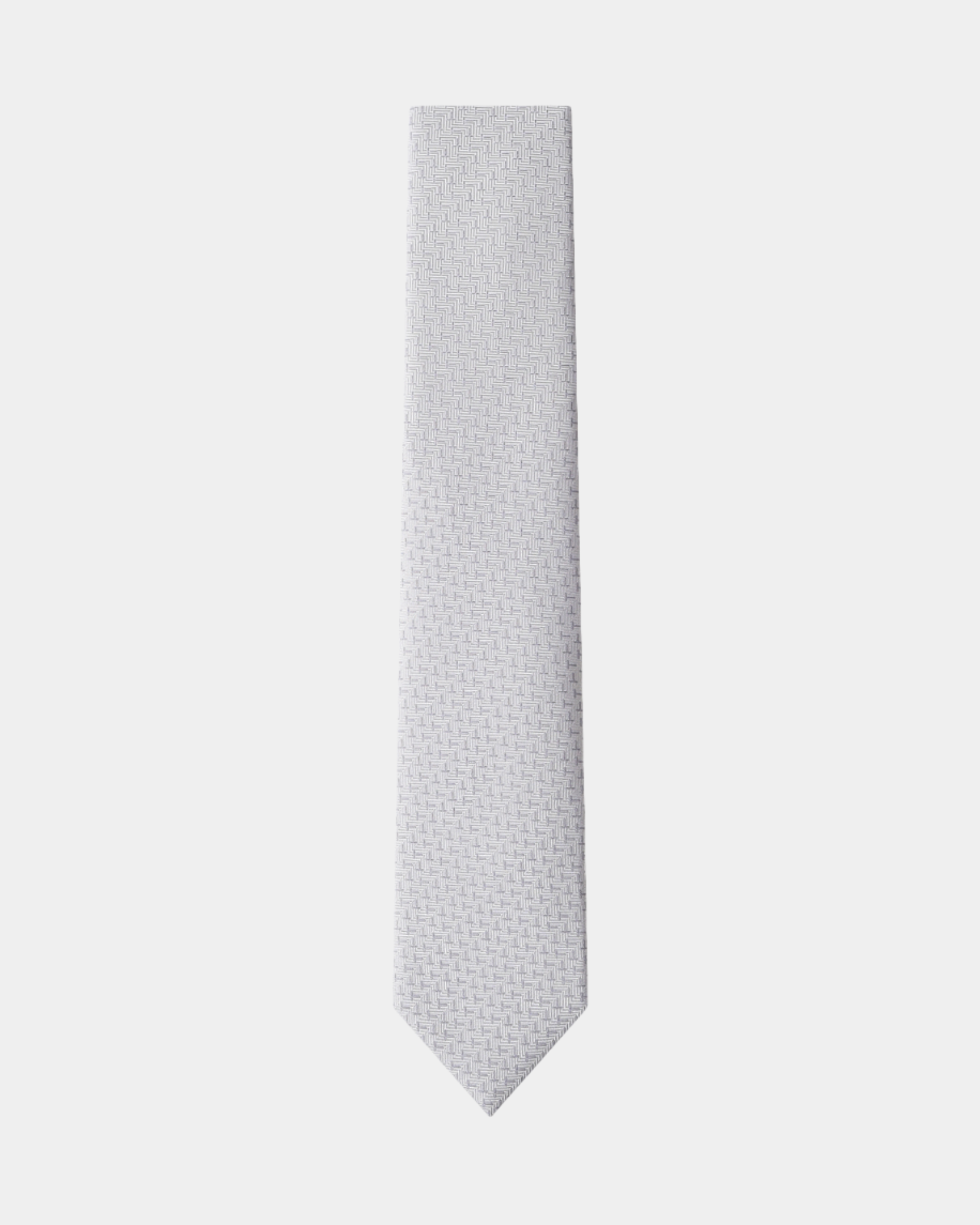 Elite Silk Tie T Pattern Creme - Creme
