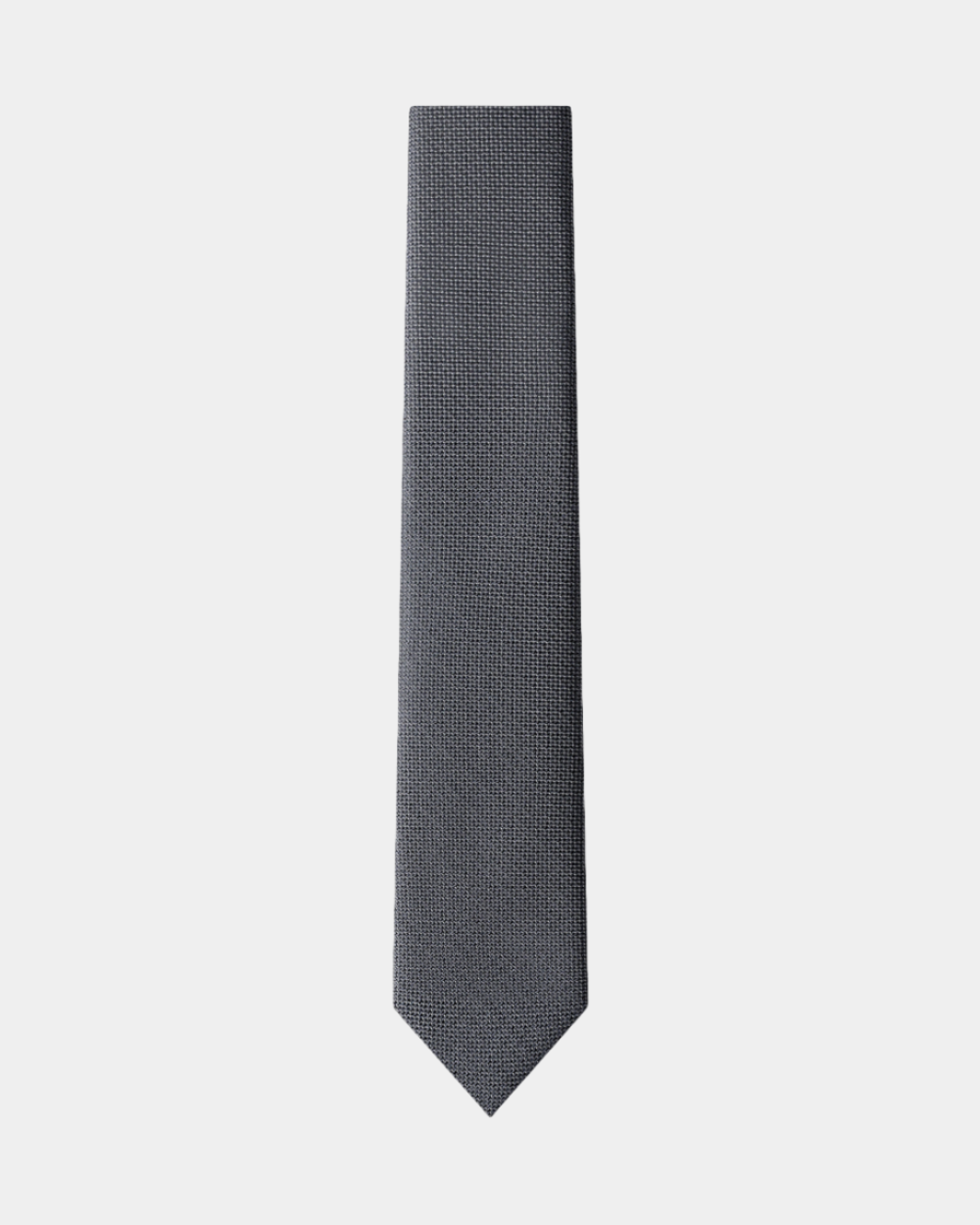 Elite Silk Tie Geometric Pattern Navy - Navy