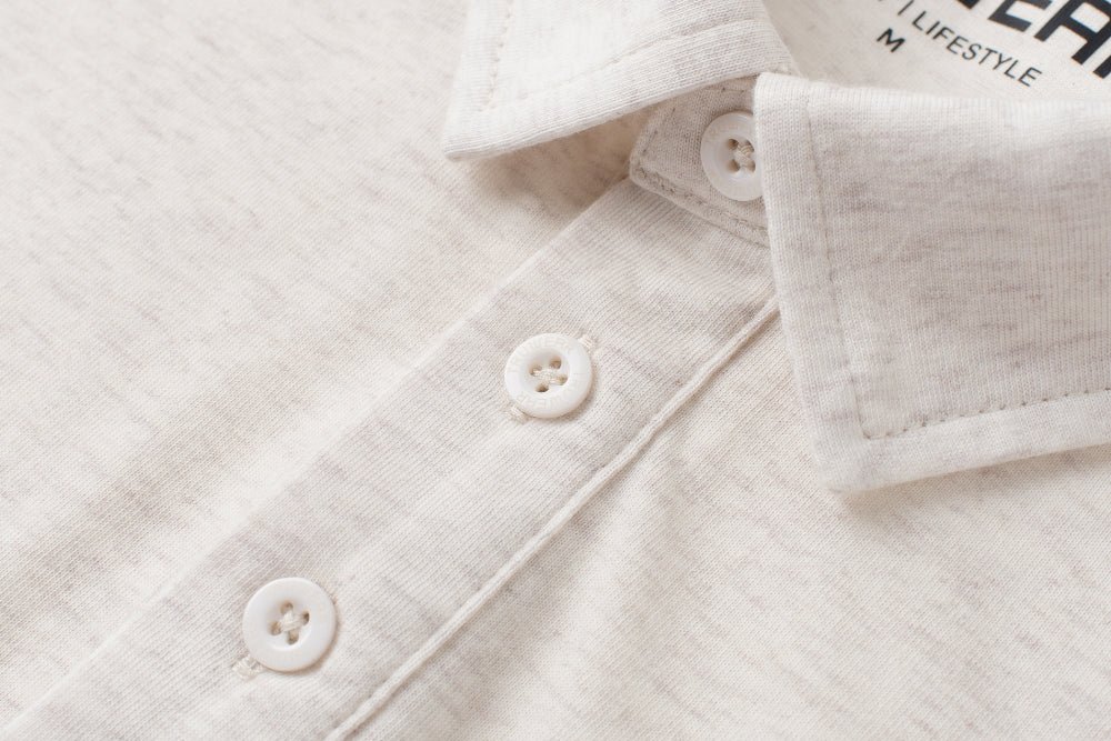 Summit Heather Bone Polo