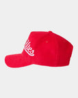 UofU Fade Hat Red Corduroy Utah Utes