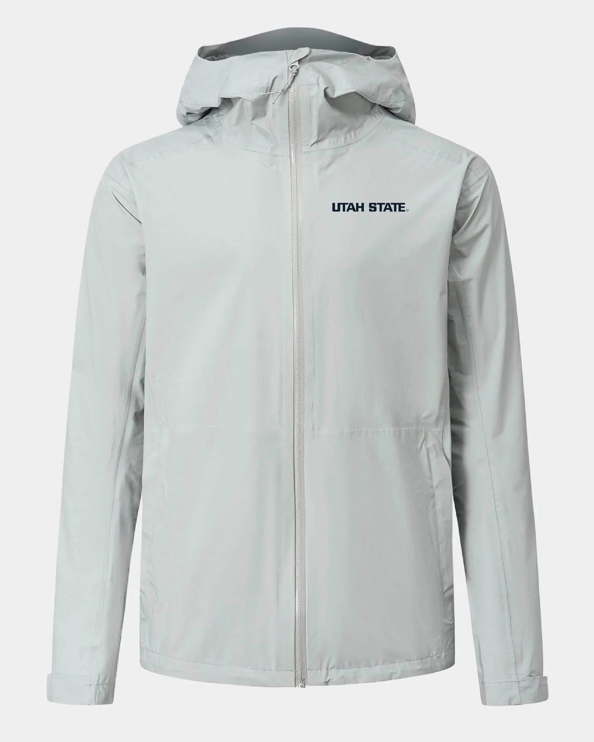 USU Voyage Rain Jacket Light Grey