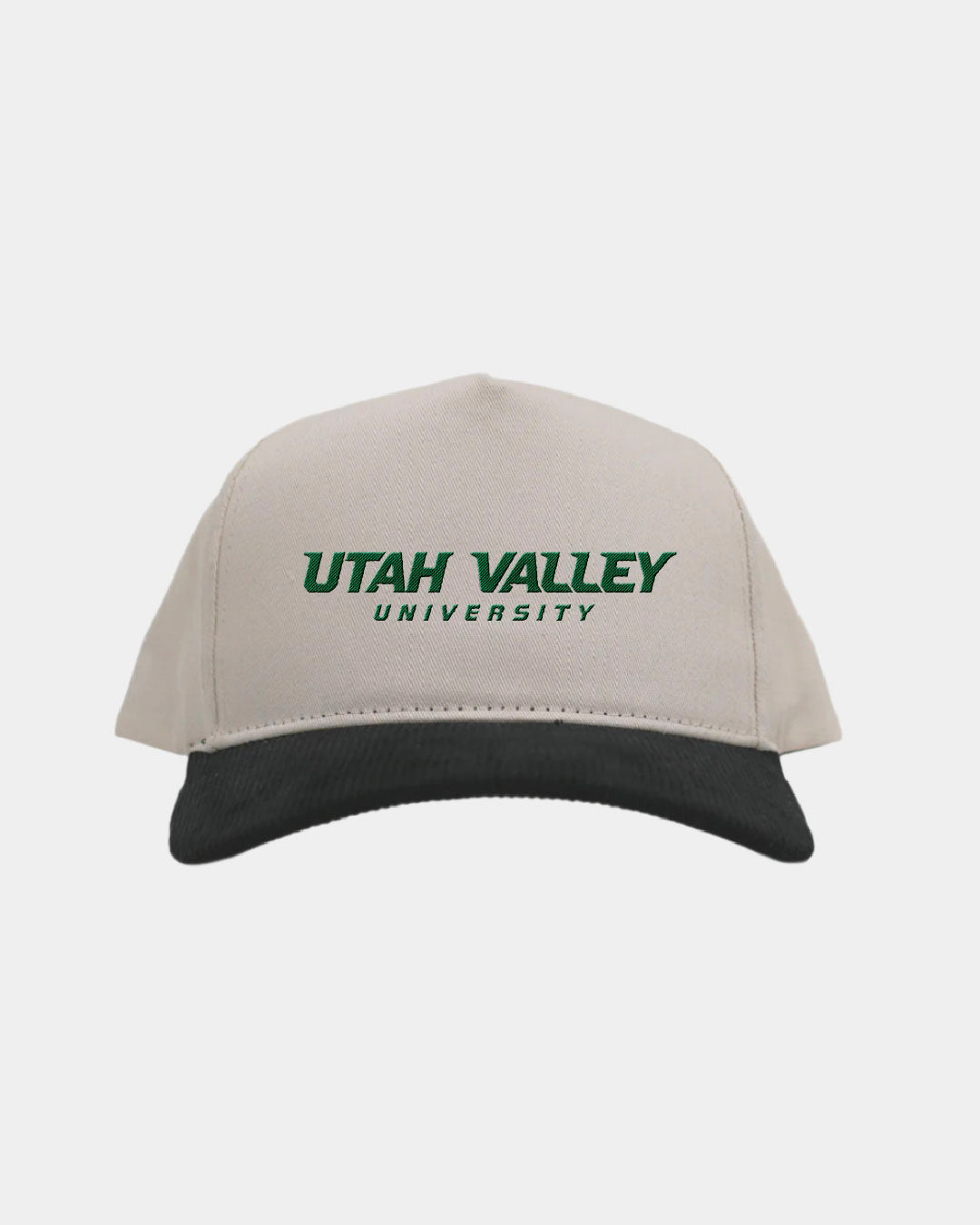 UVU Cream Black Cord Brim Fade Hat