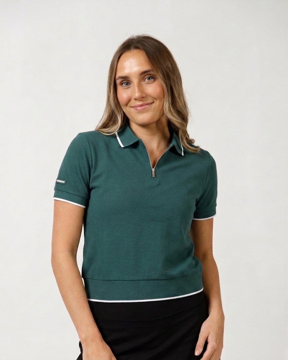 Vanguard Womens Polo Masters Green