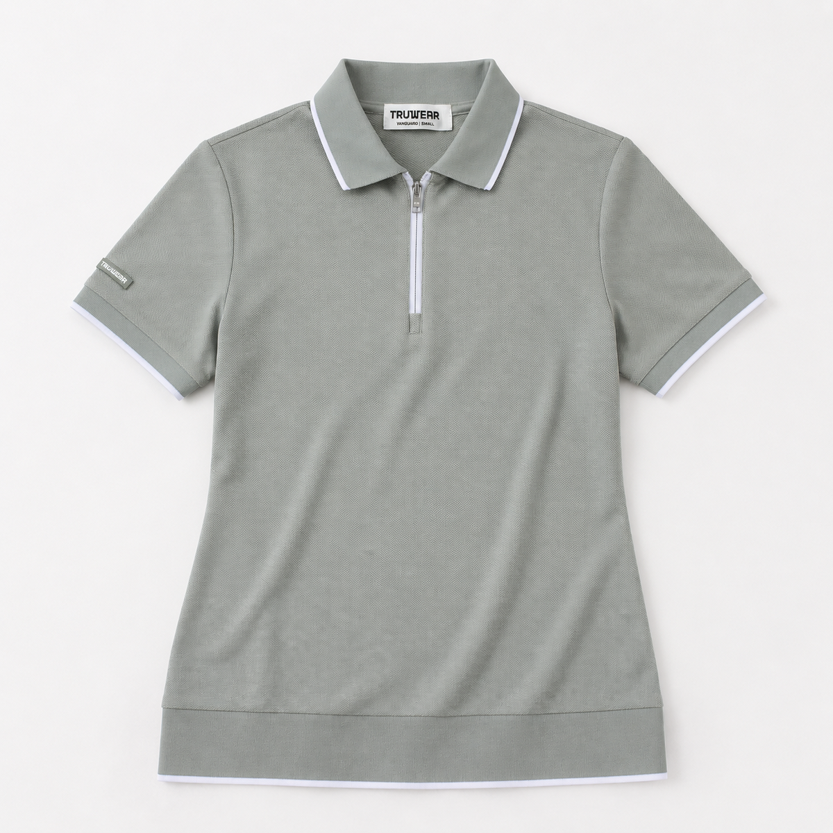 Vanguard Womens Polo Slate Green