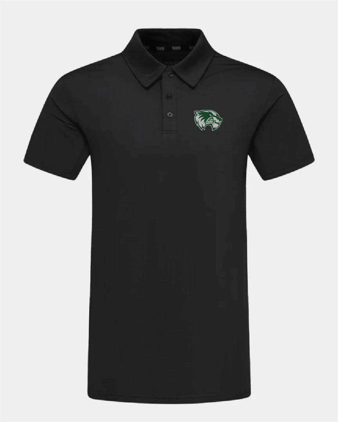UVU Crest 2.0 Black Polo