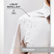 Phenom Classic Light Blue Tartan Short Sleeve Dress Shirt