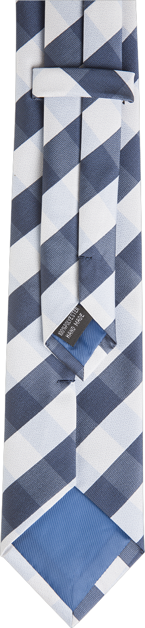 TRUWEAR Immortal Navy Light Blue Checkered Dress Tie