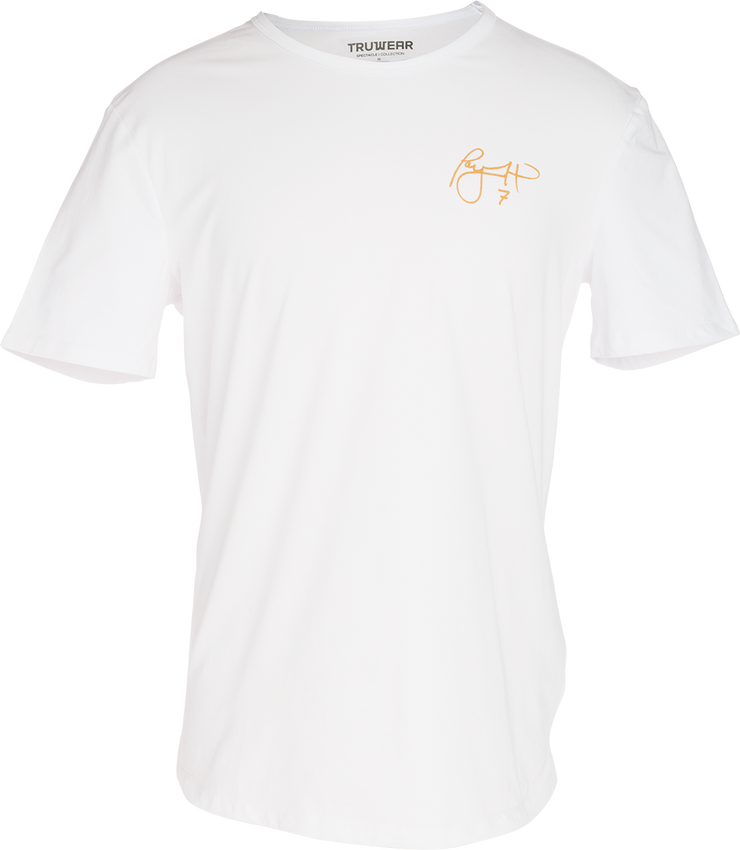 Taysom Hill Spectacle White Signature Jersey Shirt | Truwear Black / M