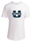 USU Large U-State Spectacle White T-Shirt