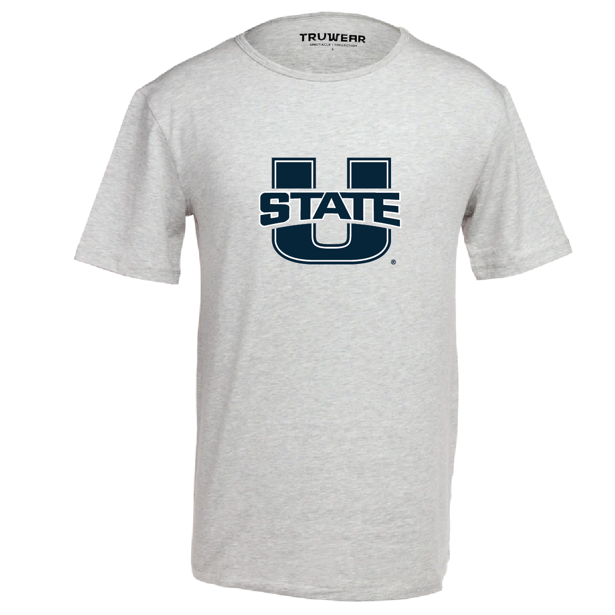 USU Large U-State Spectacle Heather Grey T-Shirt