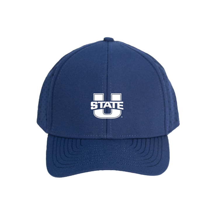 USU U-State Links Navy Golf Hat